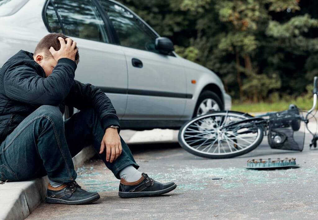 Aangereden door een auto